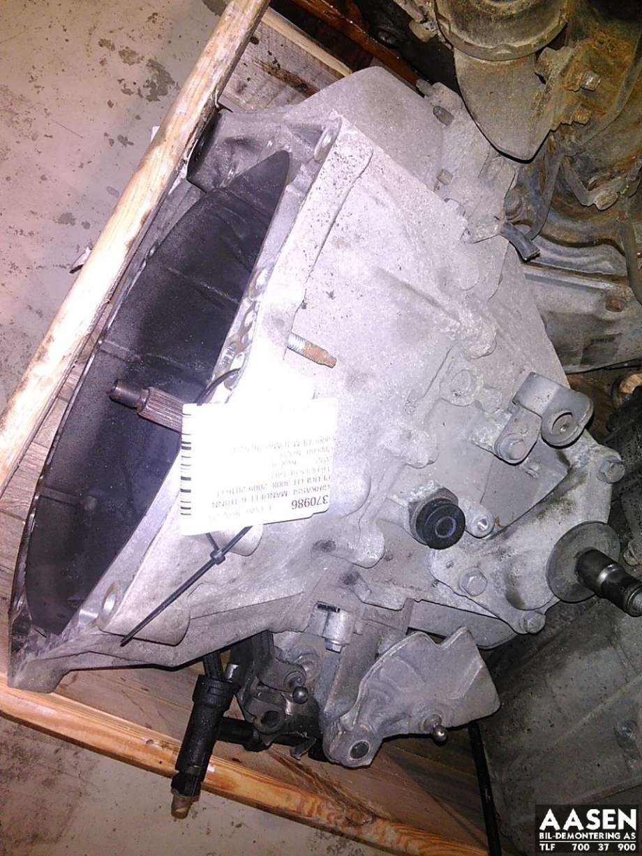 Girkasse manuell 6-trinn til Peugeot 3008 2009-2016 (Type I)  (2231 E6|)