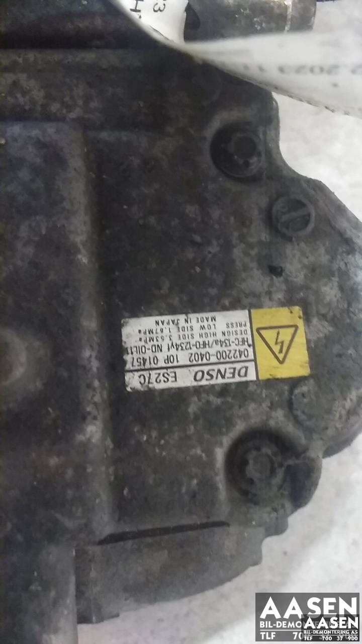 Aircondition kompressor hybrid til Toyota Prius +7 2012-2020 (Type III) (stasjonsvogn) (stasjonsvogn) (DENSO|042200-0402|)