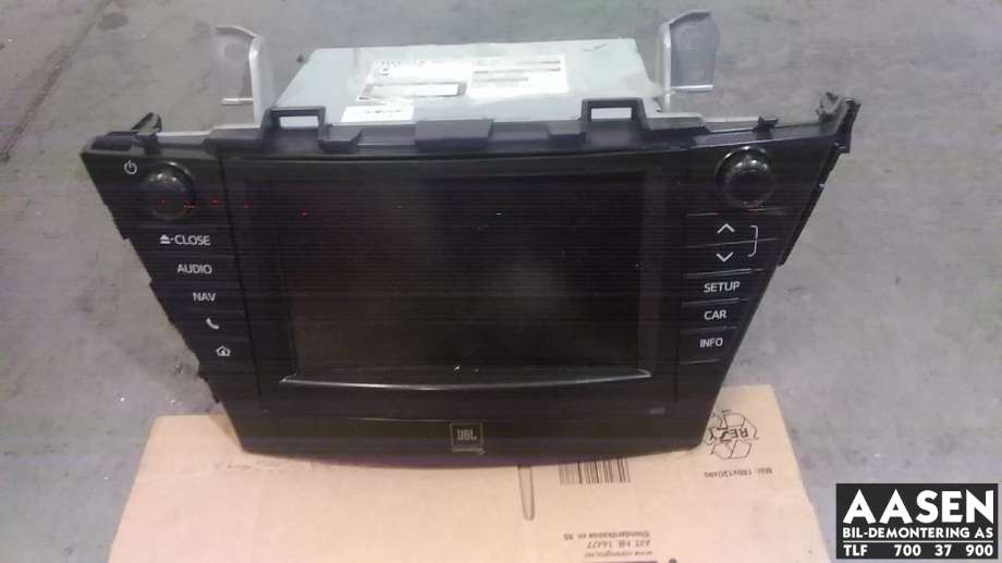 Bilstereo til Toyota Prius +7, 2012-2020 (Type III) (stasjonsvogn) (stasjonsvogn) (AISIN|86804-47170)