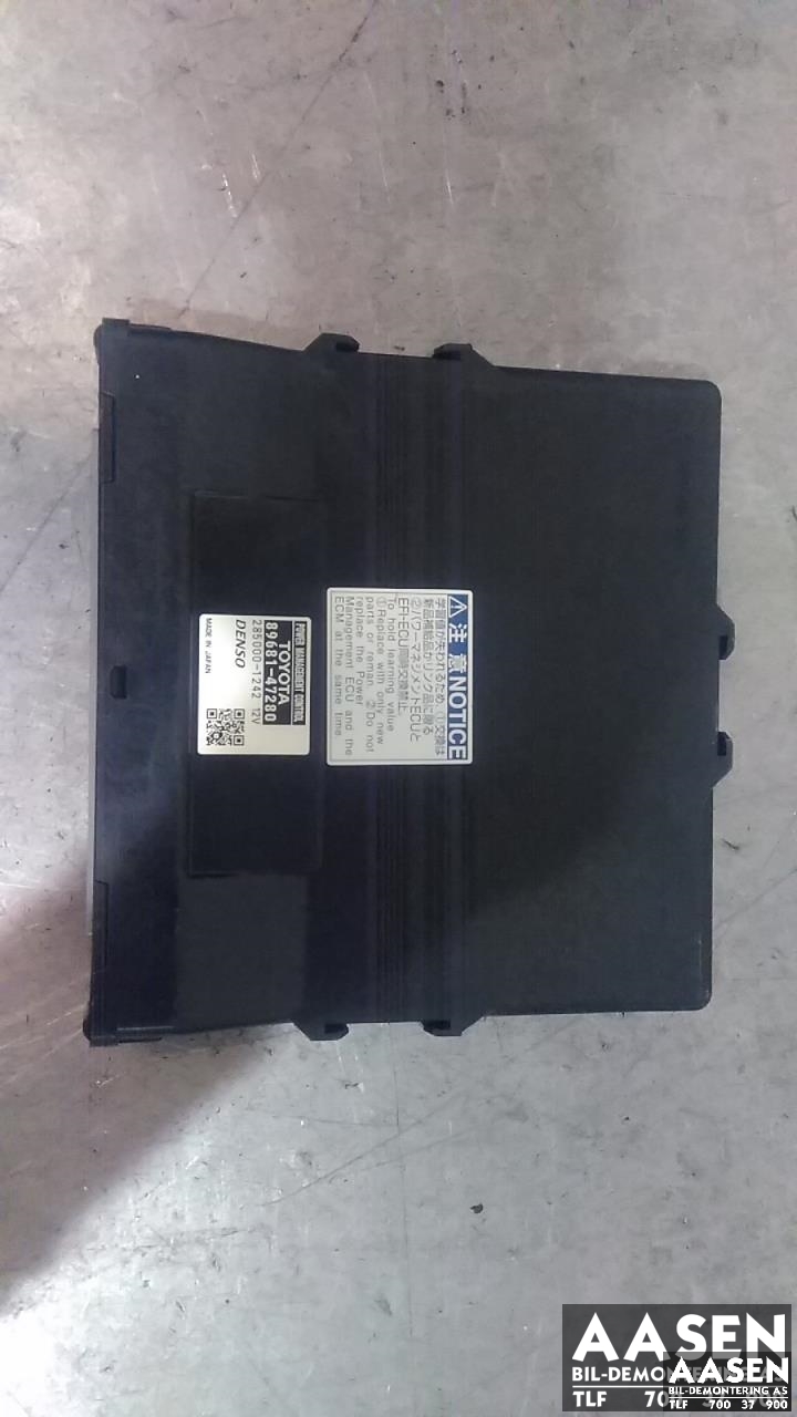 Styreenhet diverse til Toyota Prius +7, 2012-2020 (Type III) (stasjonsvogn) (stasjonsvogn) (DENSO|89681-47280)