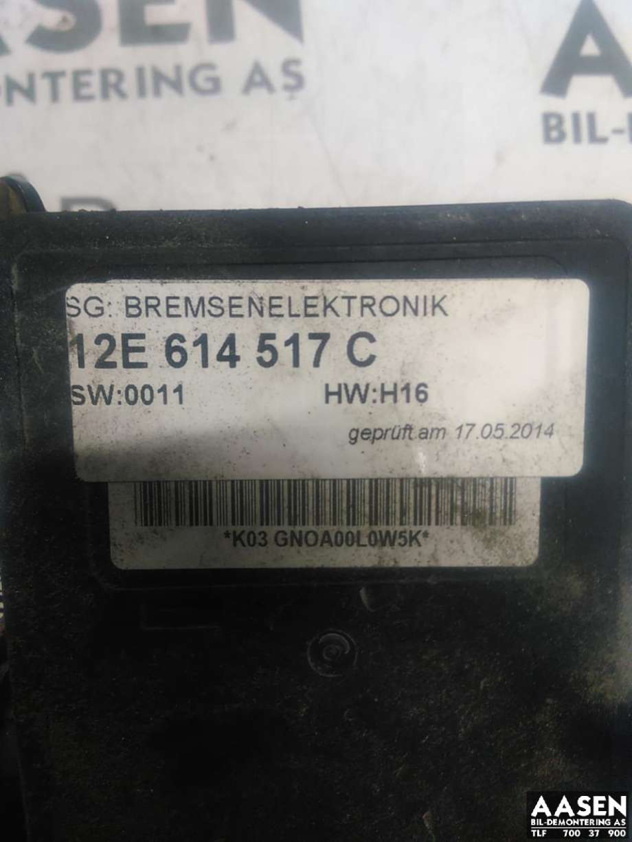 ABS sentral til VW E-Up 2013-2019  (12E 614 517 C|)