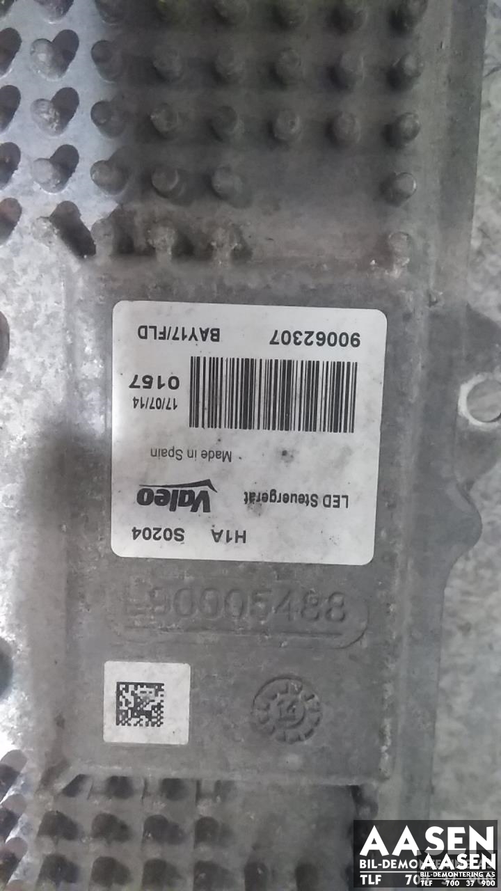 Styreenhet xenon/ballast til Peugeot 508 2014-2018 (Type I, Fase 2)  (VALEO|90062307|)