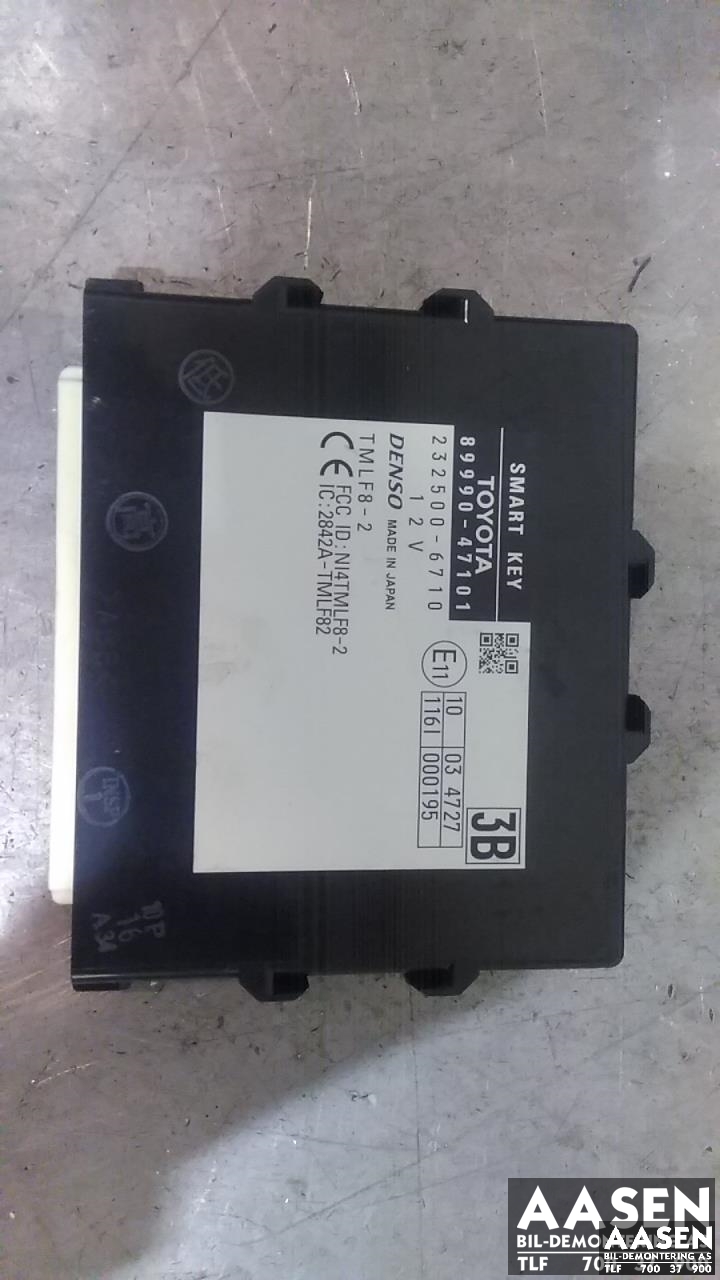 Styreenhet diverse til Toyota Prius +7, 2012-2020 (Type III) (stasjonsvogn) (stasjonsvogn) (DENSO|89990-47101)