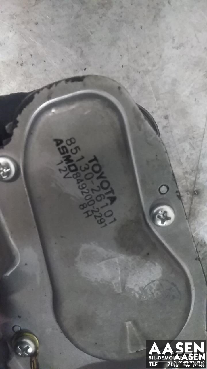 Viskermotor bakrute venstre til Toyota Hiace 2001-2006 (Fase 2)  (ASMO|85130-26101|)