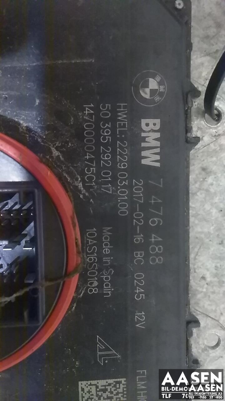 Styreenhet xenon/ballast til BMW 5-Serie 2017-->> (G30/G31) (G30/G31) (63 11 5 A02 730|)