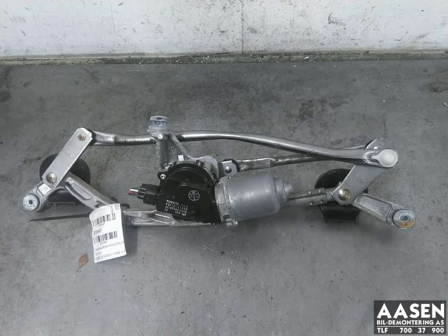 Viskermotor frontrute komplett m/overføring til Toyota Auris, 2013-2015 (Type II, Fase 1)  (8515002300)