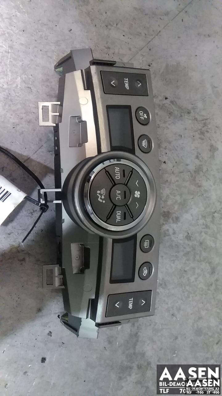 Varmeapparat betjening til Toyota Verso, 2009-2016 (Type III)  (55900-0F080-B)