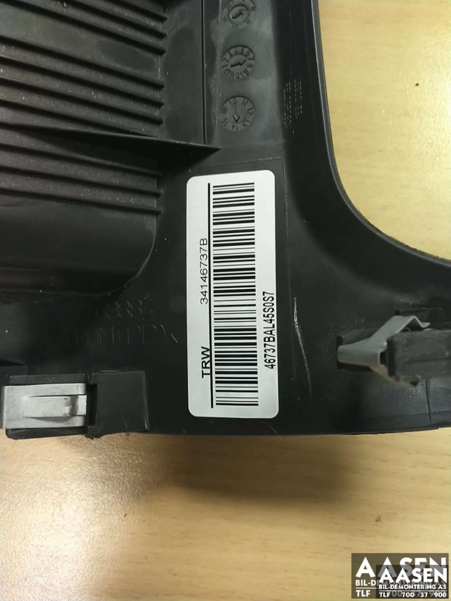 Airbag kne til Ford Fiesta 2013-2017 (Type VI, Fase 2)  