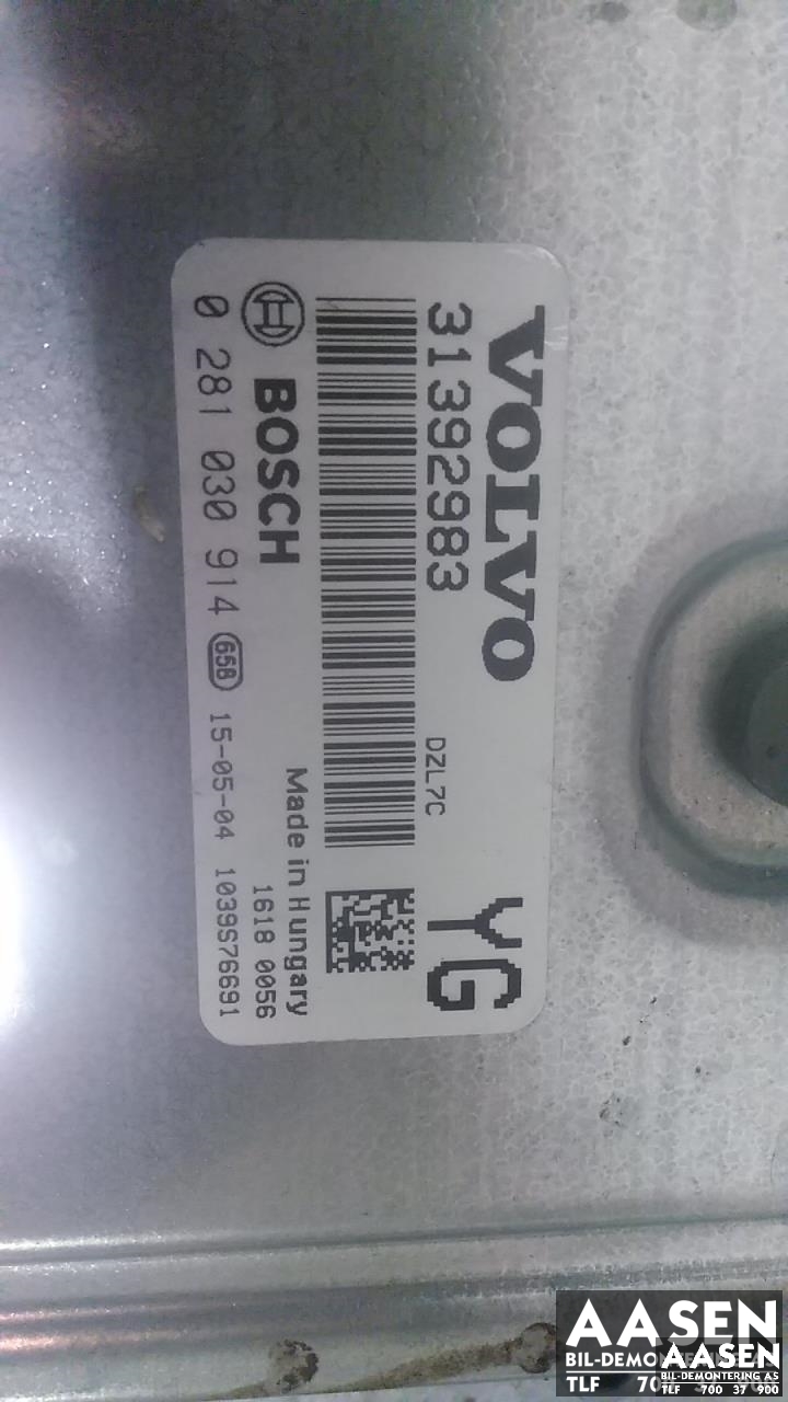 Styreenhet motor til Volvo V60/V60 CC 2013-2018 (Type I, Fase 2)  (BOSCH|31392983|)