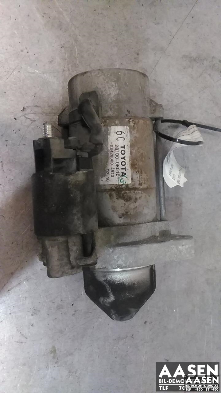 Starter diesel til Toyota Verso, 2009-2016 (Type III)  (28100-0R010)