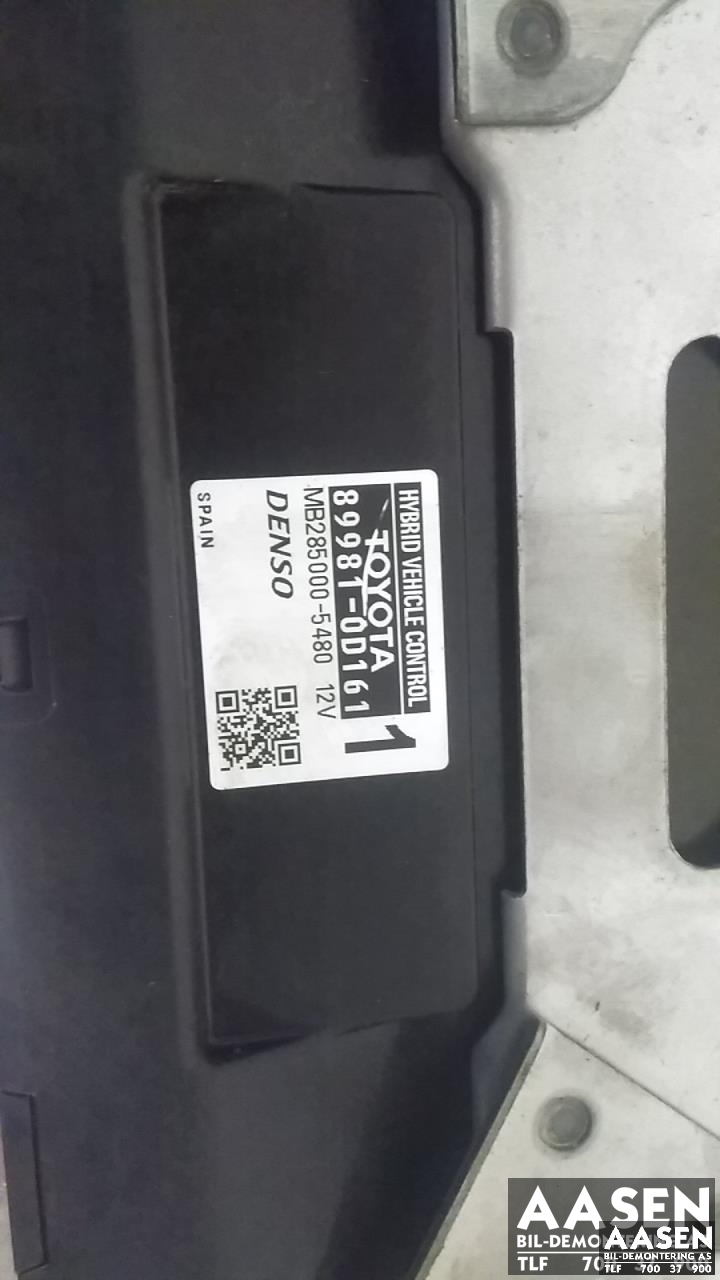 Styreenhet diverse til Toyota Yaris 2014-2020 (Type III, Fase 2)  (DENSO|89981-0D161|)