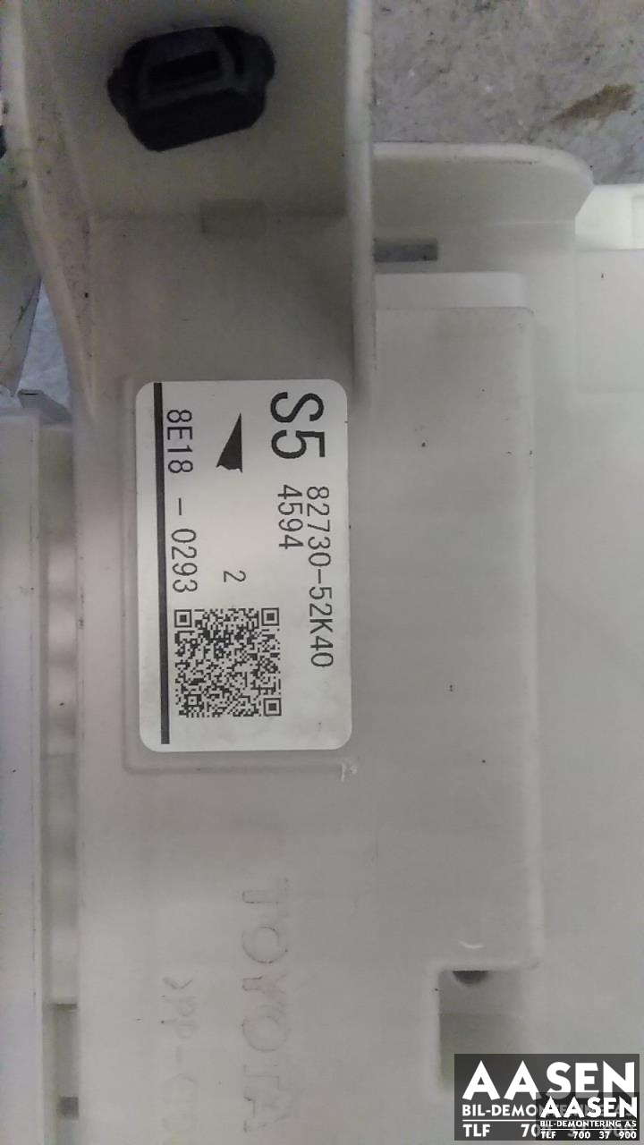 Sikringsboks til Toyota Yaris 2014-2020 (Type III, Fase 2) (82730-52K40|)