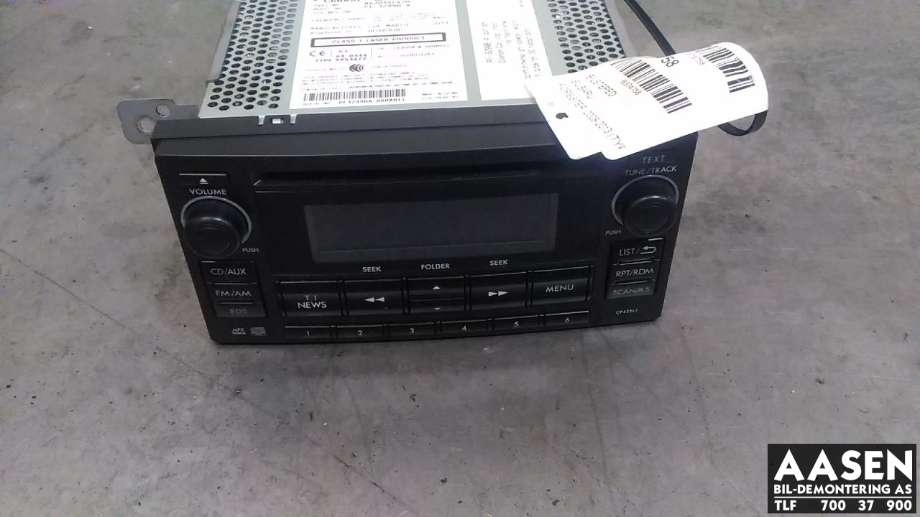Bilstereo til Subaru Forester, 2008-2013 (Type III) (CLARION|86201SC420)