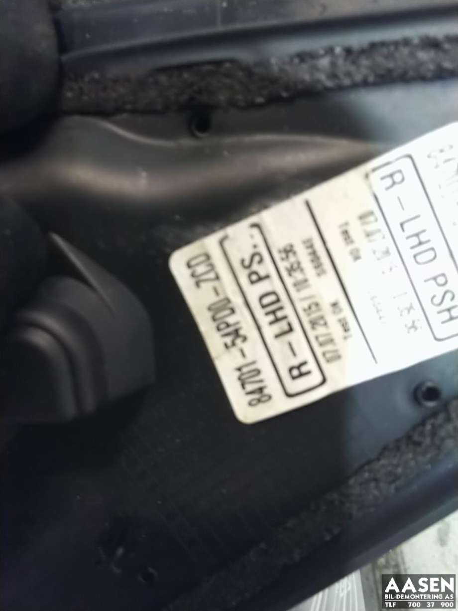 Speil høyre til Suzuki Vitara 2015-->> (Type IV)  (84701-54PD0-ZCD|)