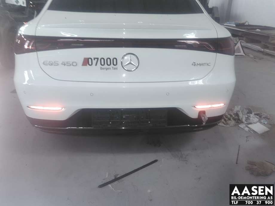 Støtfanger bak til Mercedes EQS 2021-->> (V297) (V297) (A 297 885 66 00|A 297 885 08 00|)