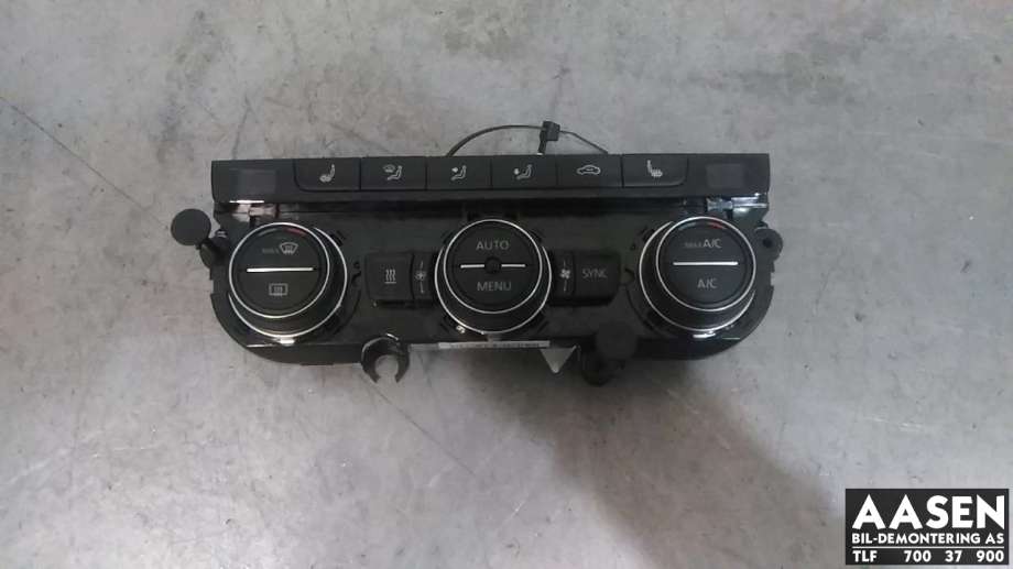 Varmeapparat betjening til VW Golf VII, 2012-2017 (Fase 1)  (5GE 907 044 AE)
