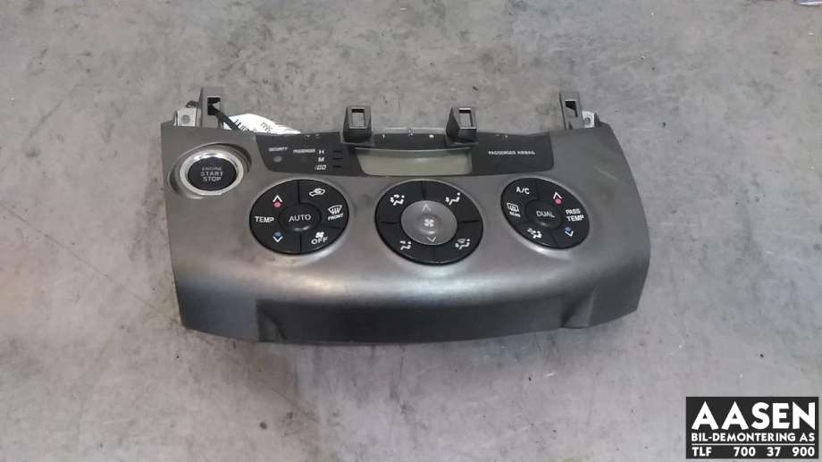Varmeapparat betjening til Toyota RAV4, 2009-2013 (Type III, Fase 2) (55900-42360)