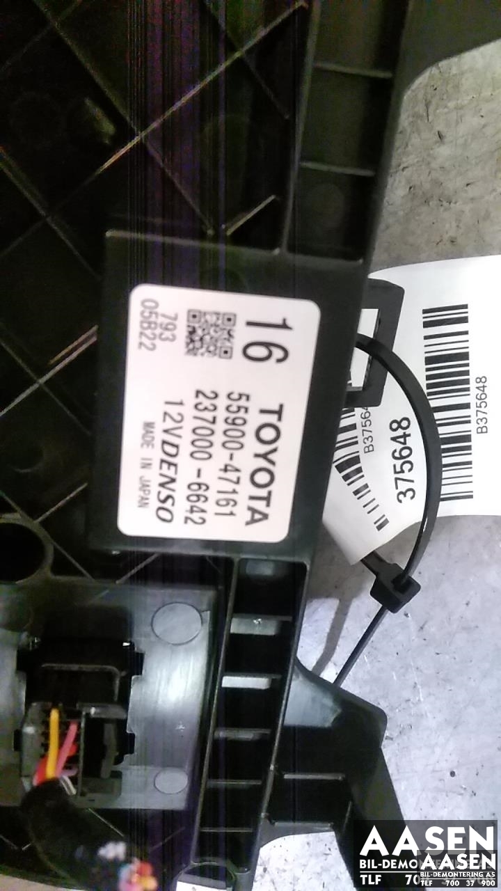 Varmeapparat betjening til Toyota Prius +7 2012-2020 (Type III) (stasjonsvogn) (stasjonsvogn) (DENSO|55900-47161|)