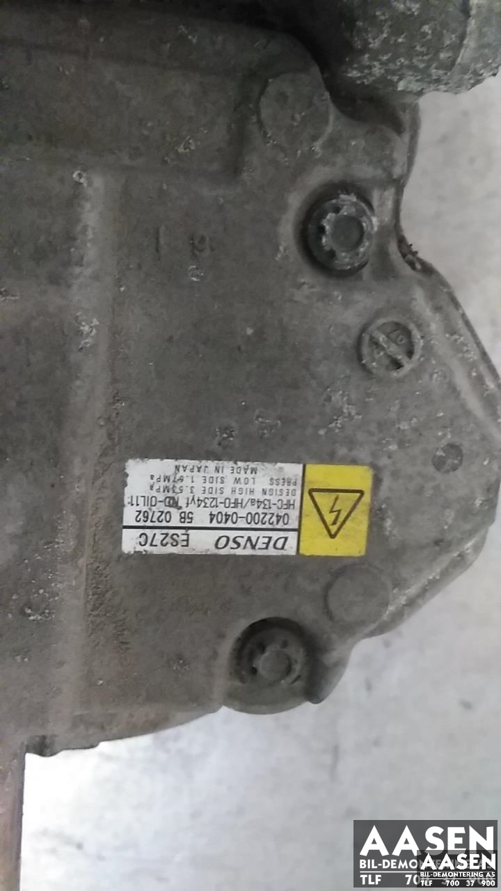 Aircondition kompressor hybrid til Toyota Prius +7 2012-2020 (Type III) (stasjonsvogn) (stasjonsvogn) (DENSO|042200-0404|)