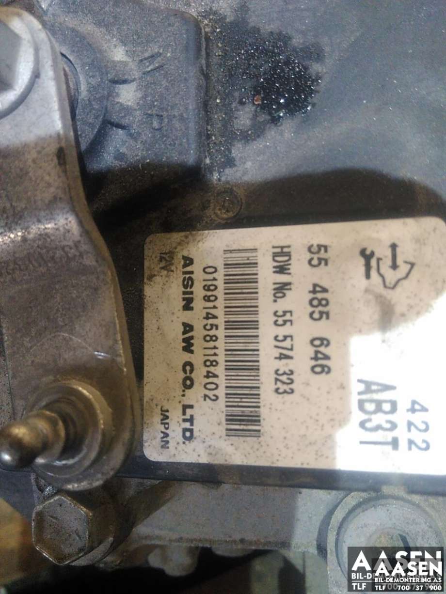 Girkasse 4WD hovedkasse til Opel Insignia A 2014-2017  (55485513|)