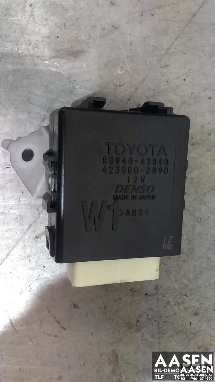 Rele diverse til Toyota Prius +7, 2012-2020 (Type III) (stasjonsvogn) (stasjonsvogn) (DENSO|85940-47040)