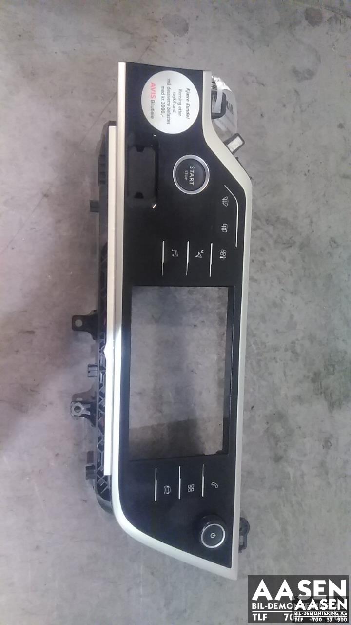 Bilstereo navigasjon betjeningspanel til Citroën C4, Spacetourer, 2019-->>  (98 248 996 VV)
