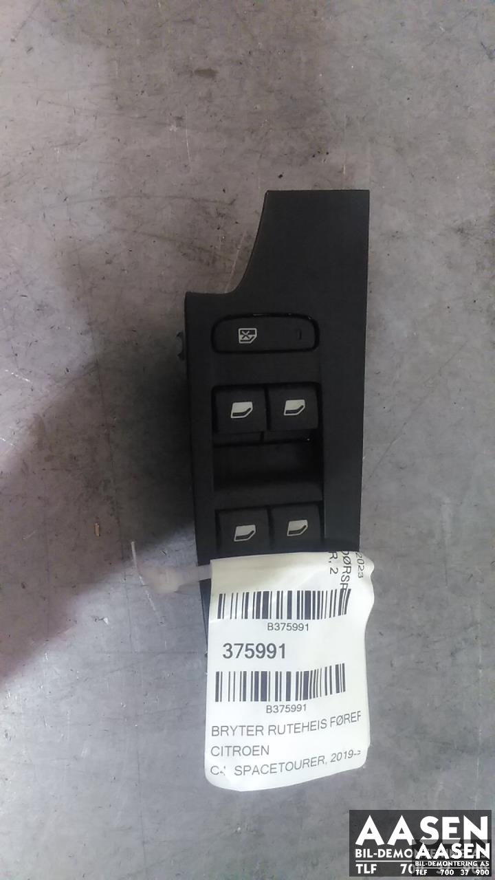 Bryter ruteheis førerdørspanel til Citroën C4, Spacetourer, 2019-->>  (98319739ZD-00)