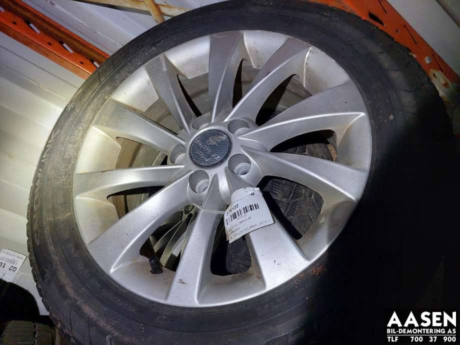 Hjulsett aluminium vinter til Citroën C4, Spacetourer 2019-->>