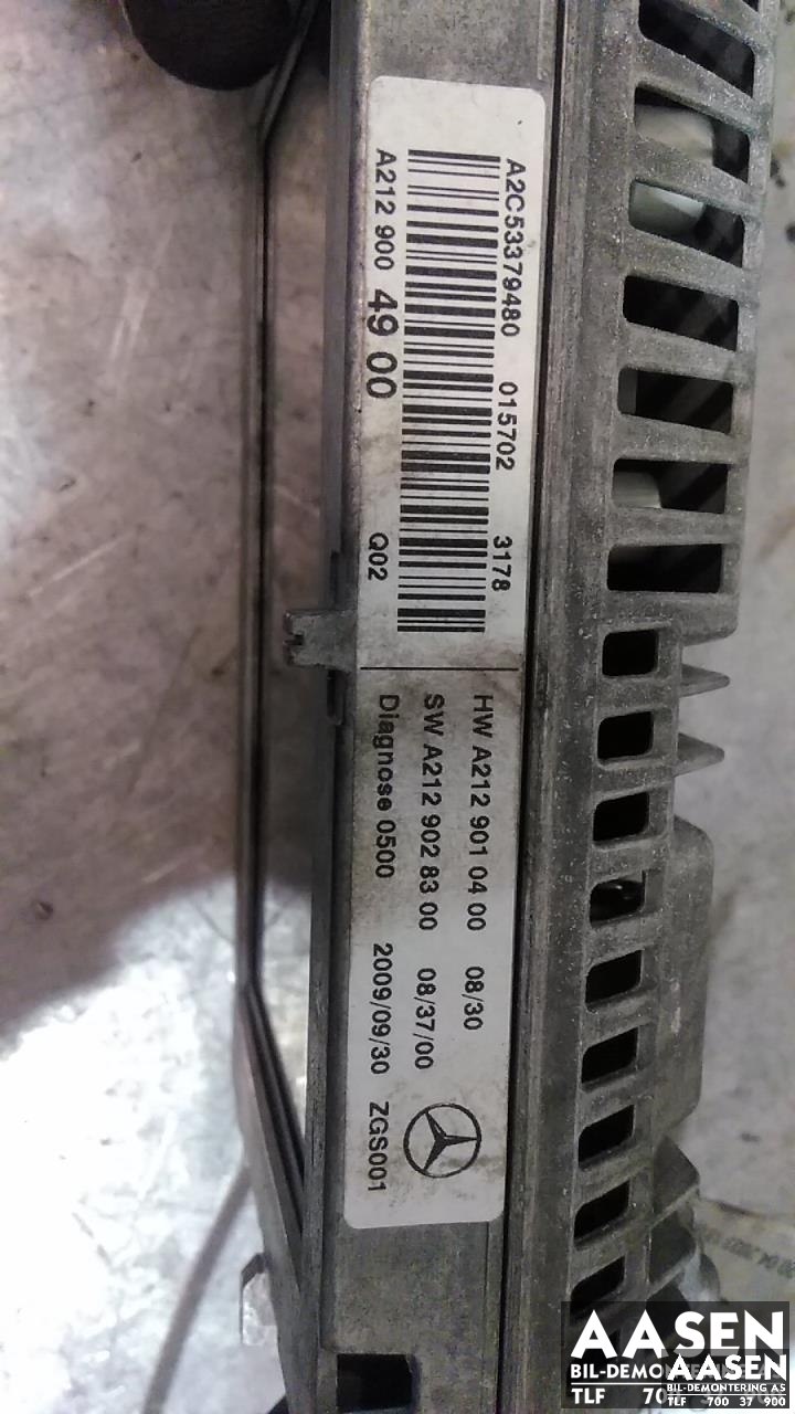 Bilstereo navigasjon skjerm til Mercedes E-Klasse 2009-2013 (Fase 1) (W212) (W212) (A2129004900|)