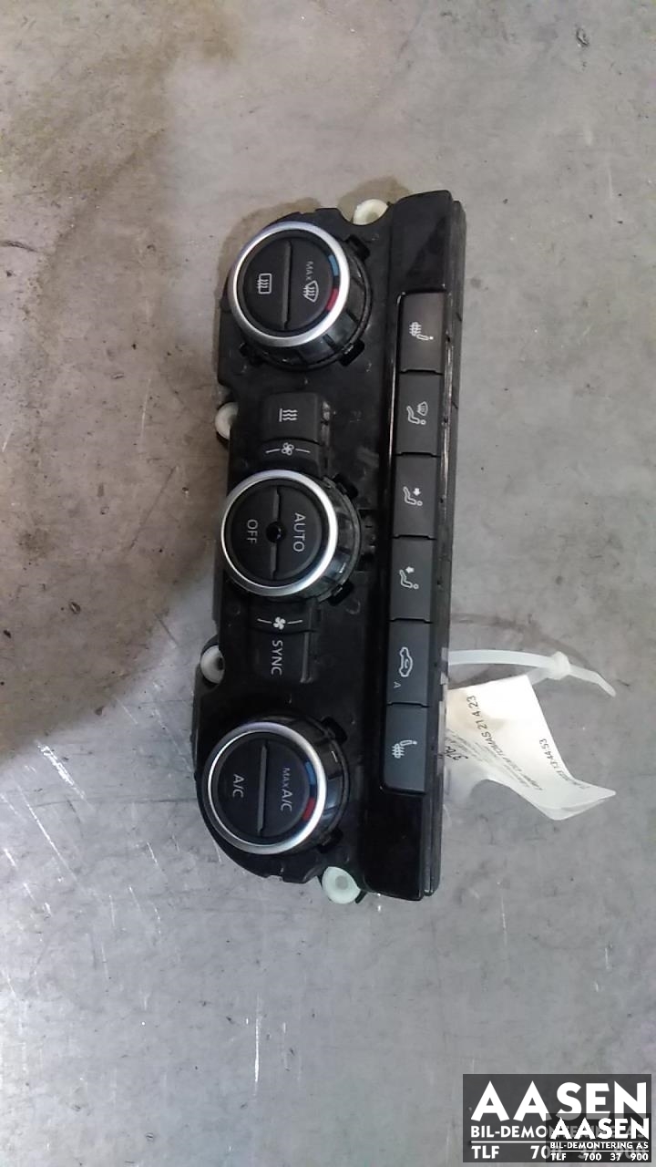 Varmeapparat betjening til VW Passat, 2011-2015 (B7) (B7) (3AA 907 044 BD)