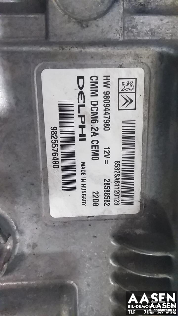 Styreenhet motor til Toyota Proace 2016-->> (Type II)  (DELPHI|9809447980|)