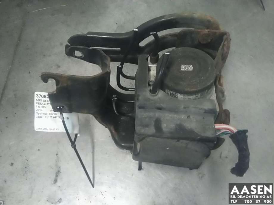 ABS sentral til Peugeot 2008, 2013-2019 (Type I) (ATE|16 115 357 80)