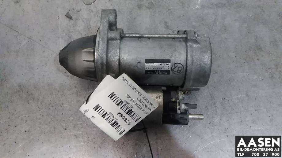 Starter diesel til Mercedes C-Klasse 2007-2011 (Fase 1) (W204) (W204) (DENSO|A 006 151 46 01|)