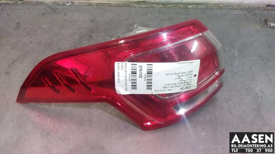 Baklykt venstre ytre til Ford B-Max 2012-2017 (1806454|)