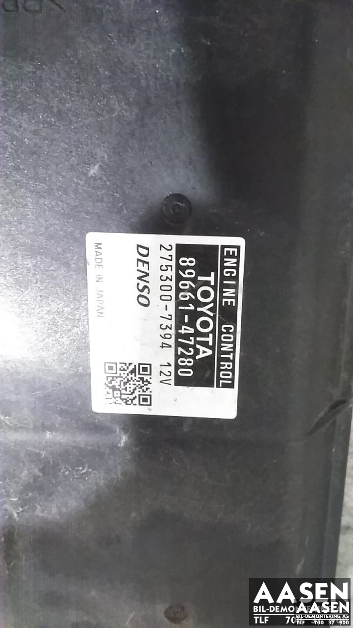 Styreenhet motor til Toyota Prius 2009-2016 (Type III) (COMBI) (COMBI) (DENSO|89661-47280|8966047320|)