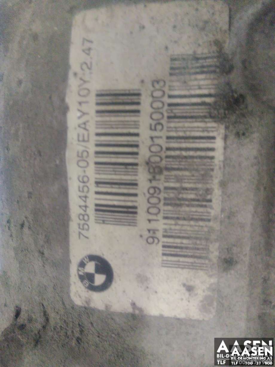 Kardang klokke bak til BMW 5-Serie, 2010-2017 (F10/F11) (F10/F11) (33 10 7 584 457)