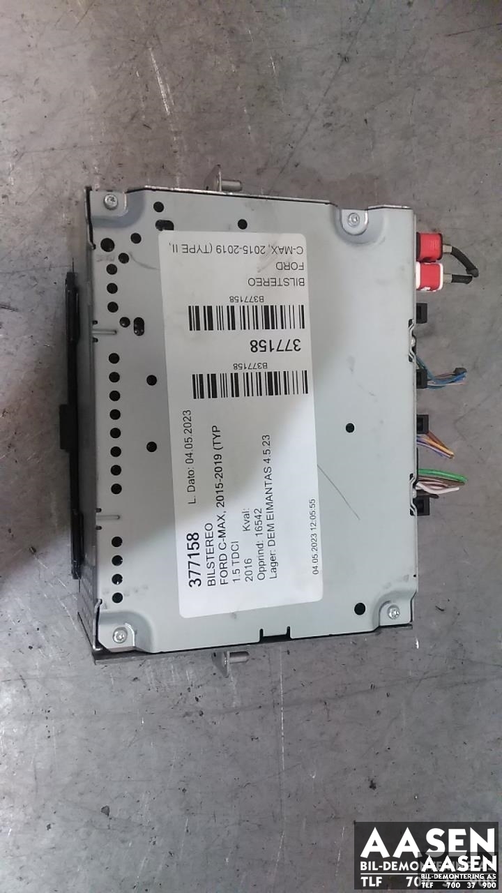 Bilstereo til Ford C-Max, 2015-2019 (Type II, Fase 2) (2342431)