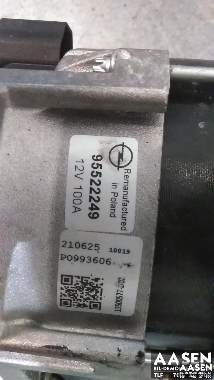 Dynamo til Opel Astra J 2010-2015  (95522249|)