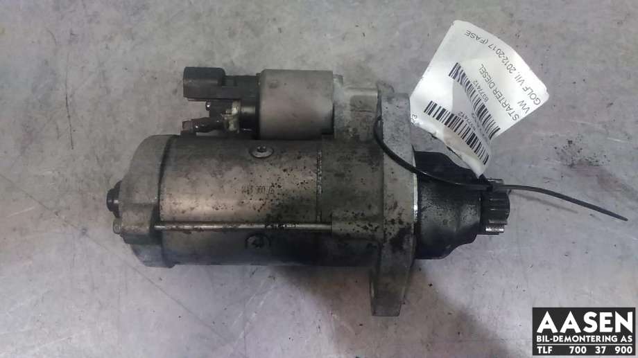 Starter diesel til VW Golf VII, 2012-2017 (Fase 1) (VALEO|02M 911 024 S)