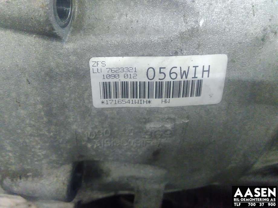 Girkasse automat til BMW 5-Serie 2010-2017 (F10/F11) (F10/F11) (24 00 7 623 321|24 00 7 623 322|)