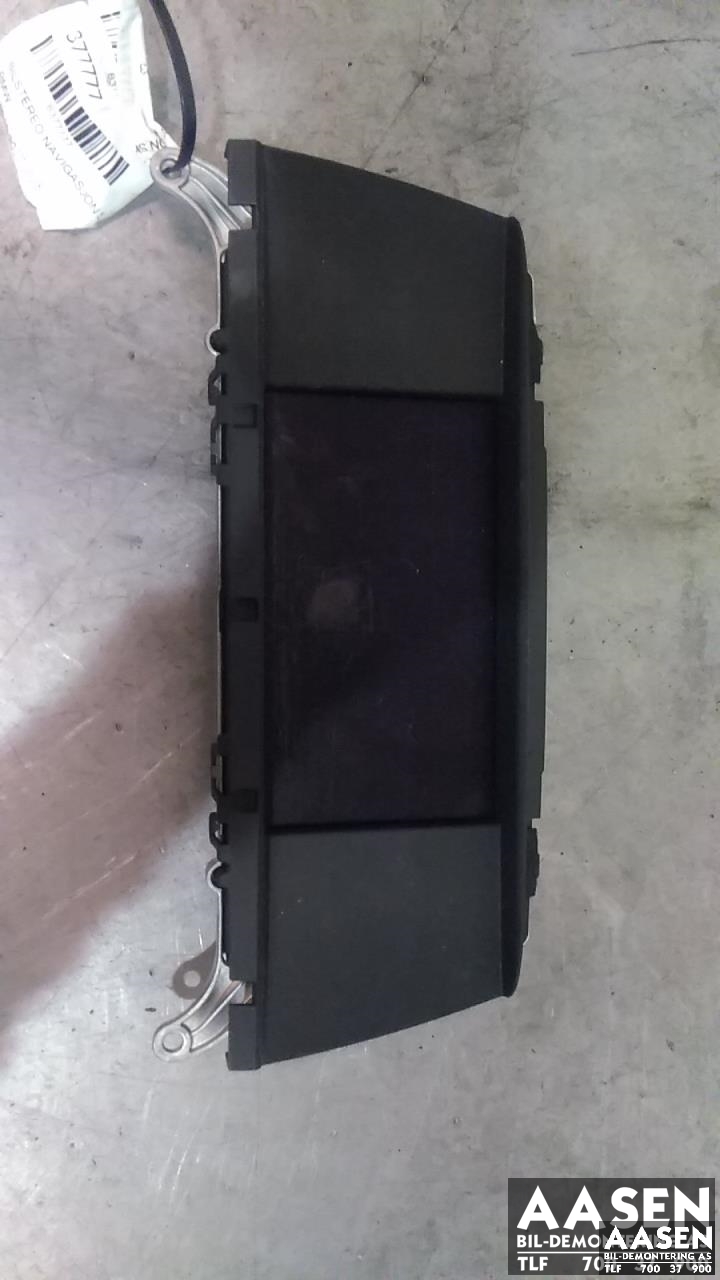 Bilstereo navigasjon skjerm til BMW X3, 2010-2017 (F25) (F25) (JOHNSON CONTROLS|0002468384-02)