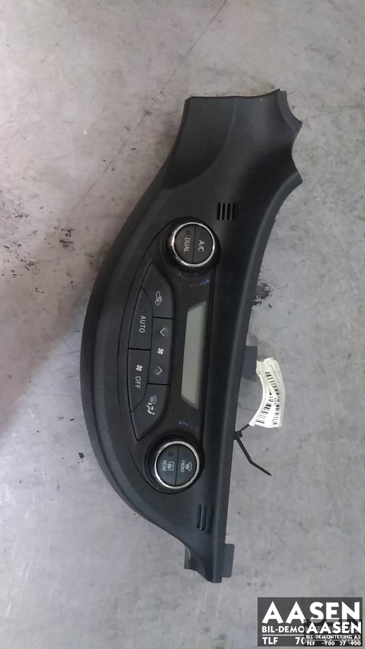 Varmeapparat betjening til Toyota Yaris, 2014-2020 (Type III, Fase 2)  