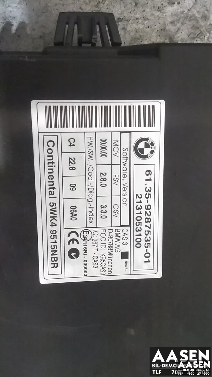 Instrument kjørecomputer til Mini Countryman 2010-2016 (R60) (R60) (CONTINENTAL|61.35-9287535-01|)