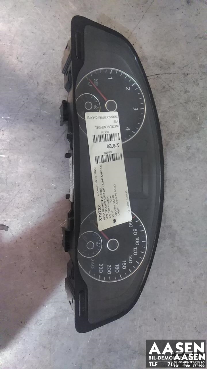 Instrumentpanel til VW Transporter / Caravelle, 2009-2015 (Fase 2) (T5) (T5) (7E0 920 870 G)