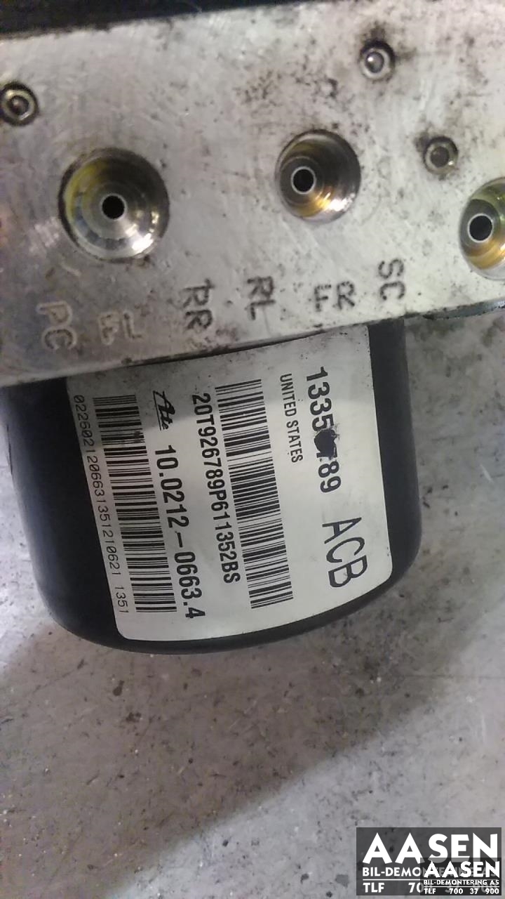 ABS sentral til Opel Astra J 2010-2015  (ATE|13344015|)