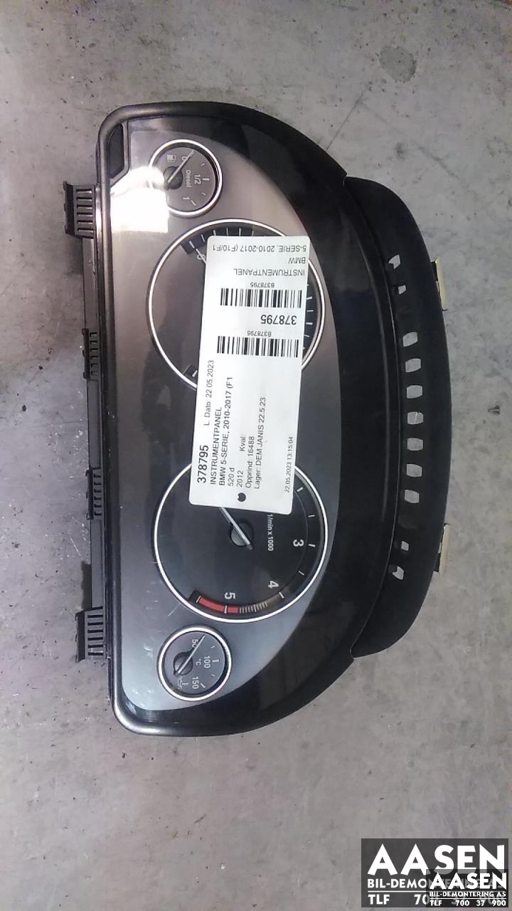 Instrumentpanel til BMW 5-Serie, 2010-2017 (F10/F11) (F10/F11) (62 10 9 358 981)