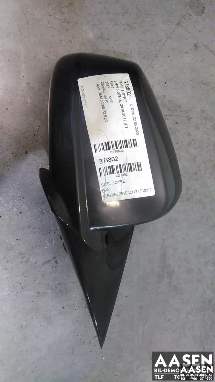 Speil høyre til BMW 5-Serie, 2010-2017 (F10/F11) (F10/F11) (51 16 7 268 248)