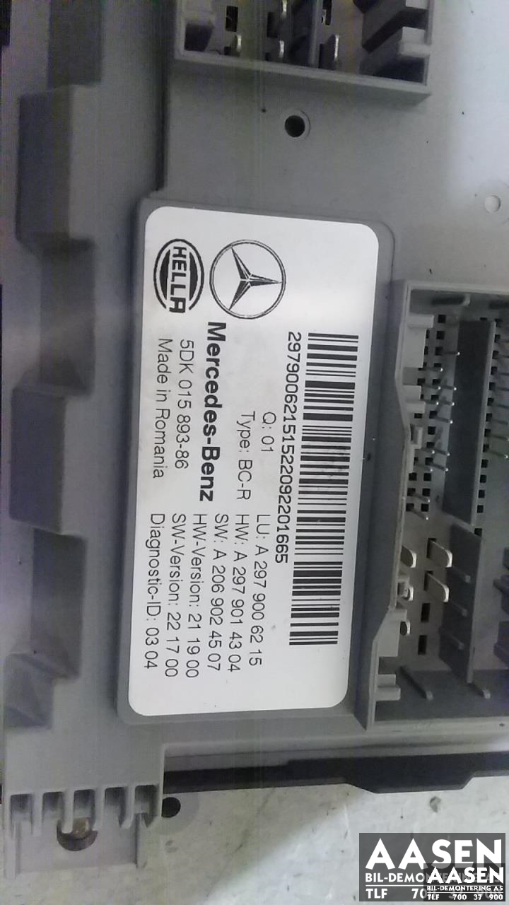 Styreenhet diverse til Mercedes EQS 2021-->> (V297) (V297) (A29790206215|5DK015893-86|)