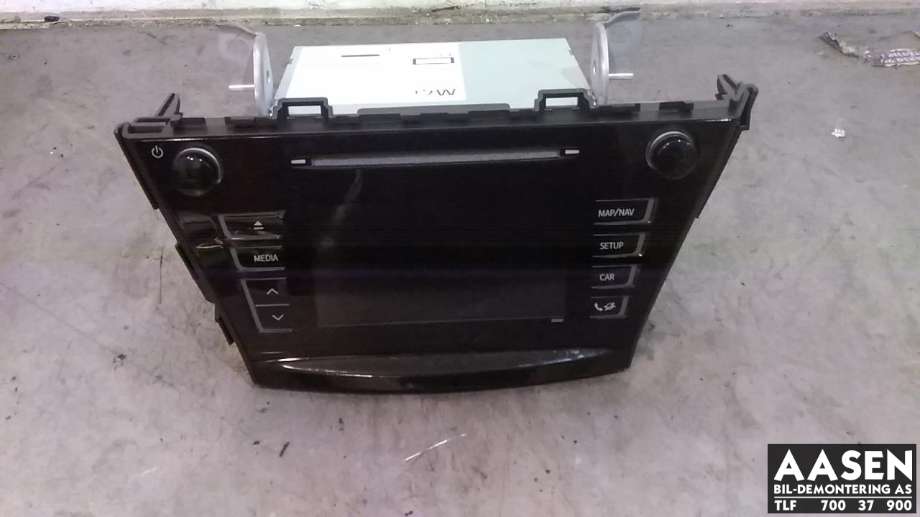Bilstereo navigasjon skjerm til Toyota Prius +7 2012-2020 (Type III) (stasjonsvogn) (stasjonsvogn) (86140-47231|)