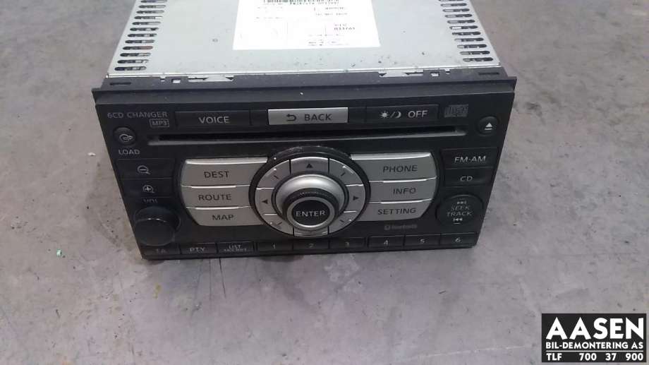 Bilstereo til Nissan X-Trail, 2007-2014 (T31) (T31) (CLARION|28185JG41A)